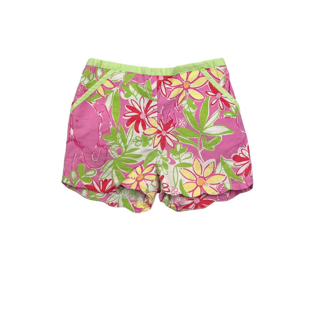 Lilly Pulitzer Girls Elephant Shorts